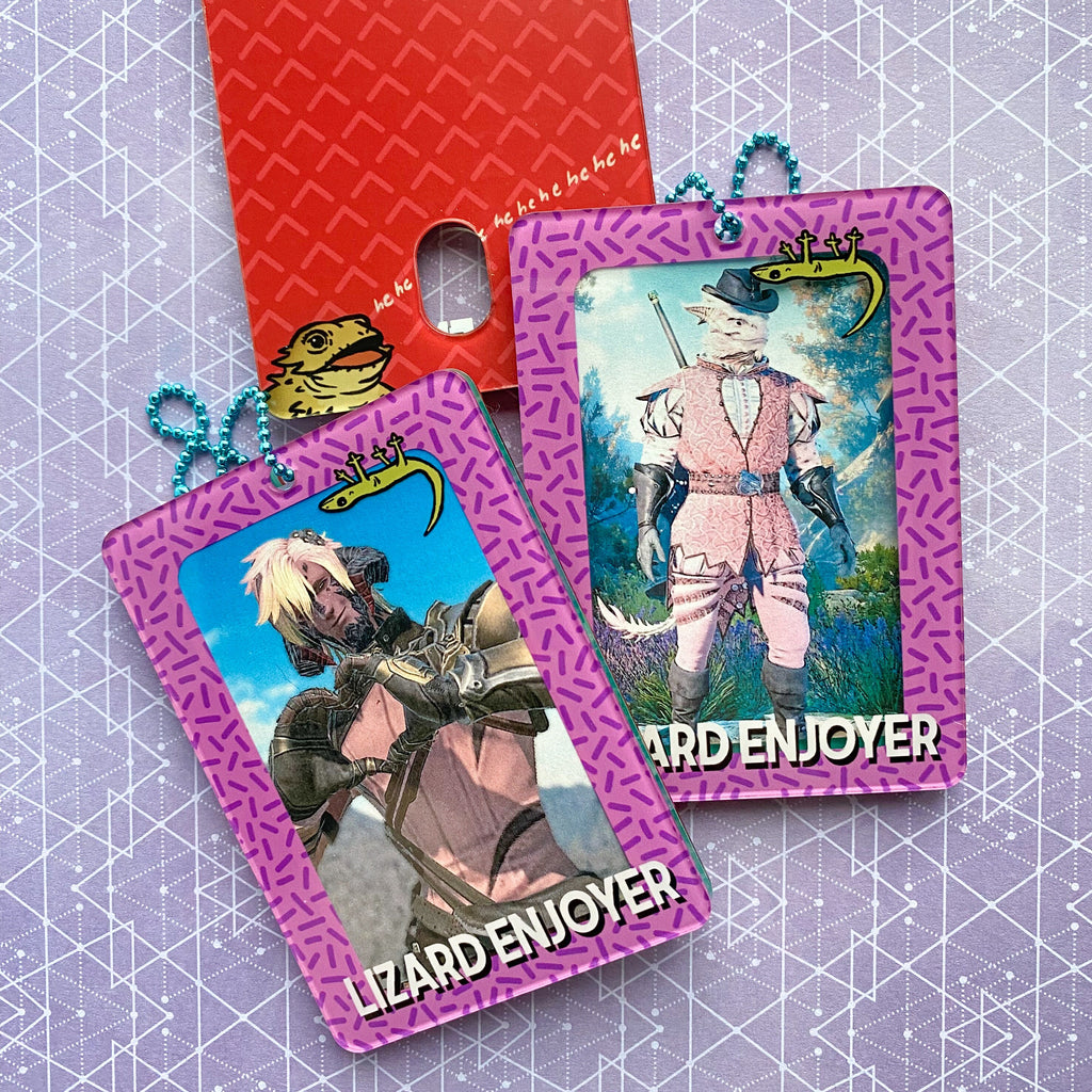 Lizard Enjoyer Photocard Holder