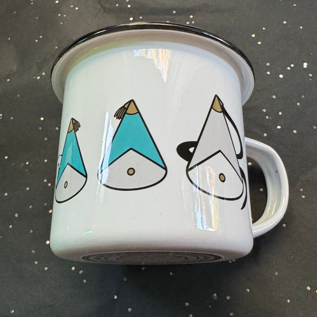 Witch Hat Enamel Mug [B GRADE]