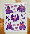 Mothman Clear Sticker Sheet