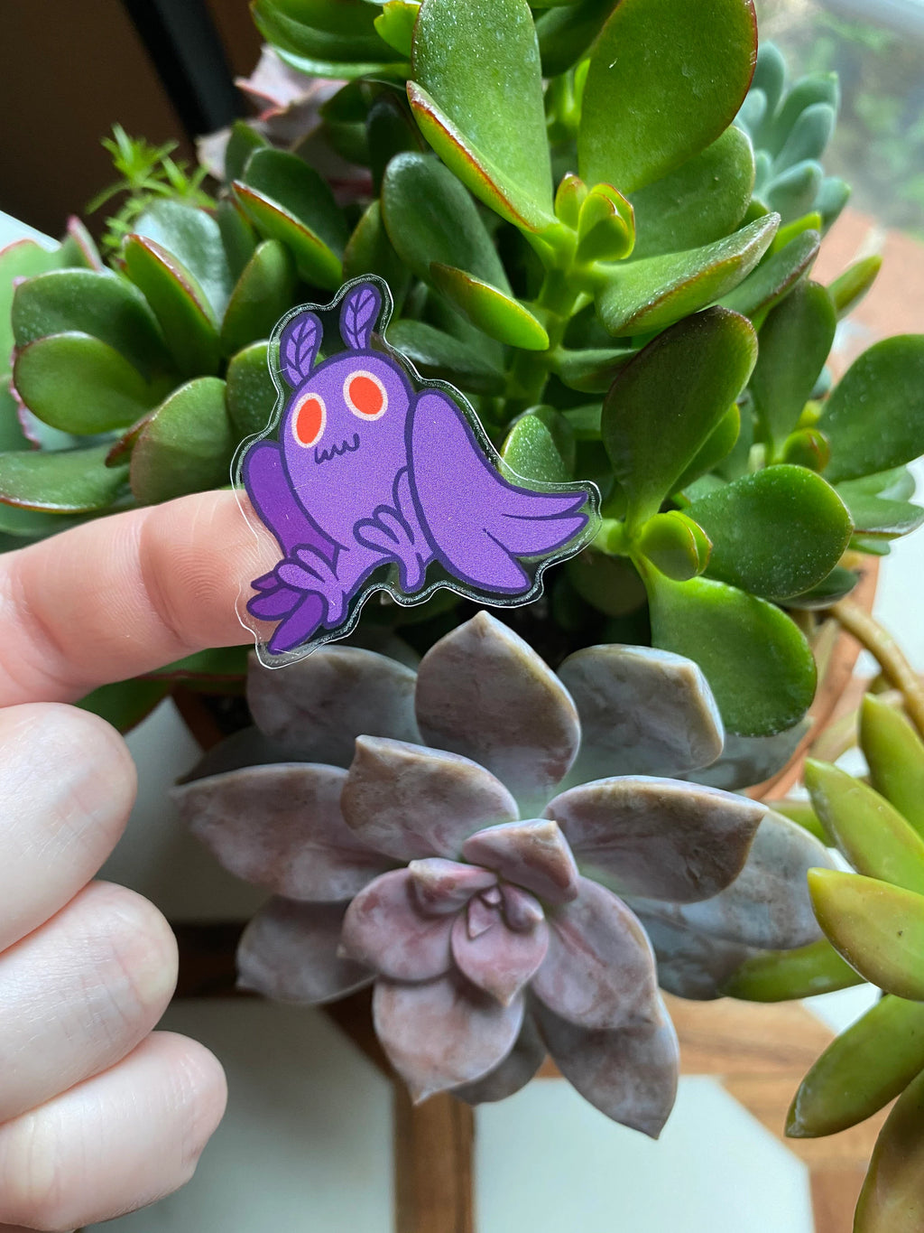 Mothman Clear Sticker Sheet