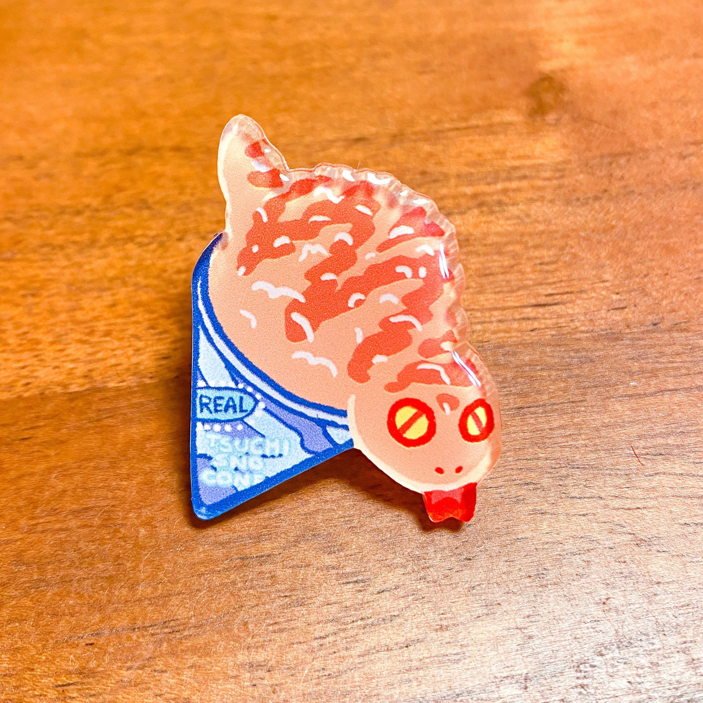 Cryptid Ice Cream Pins