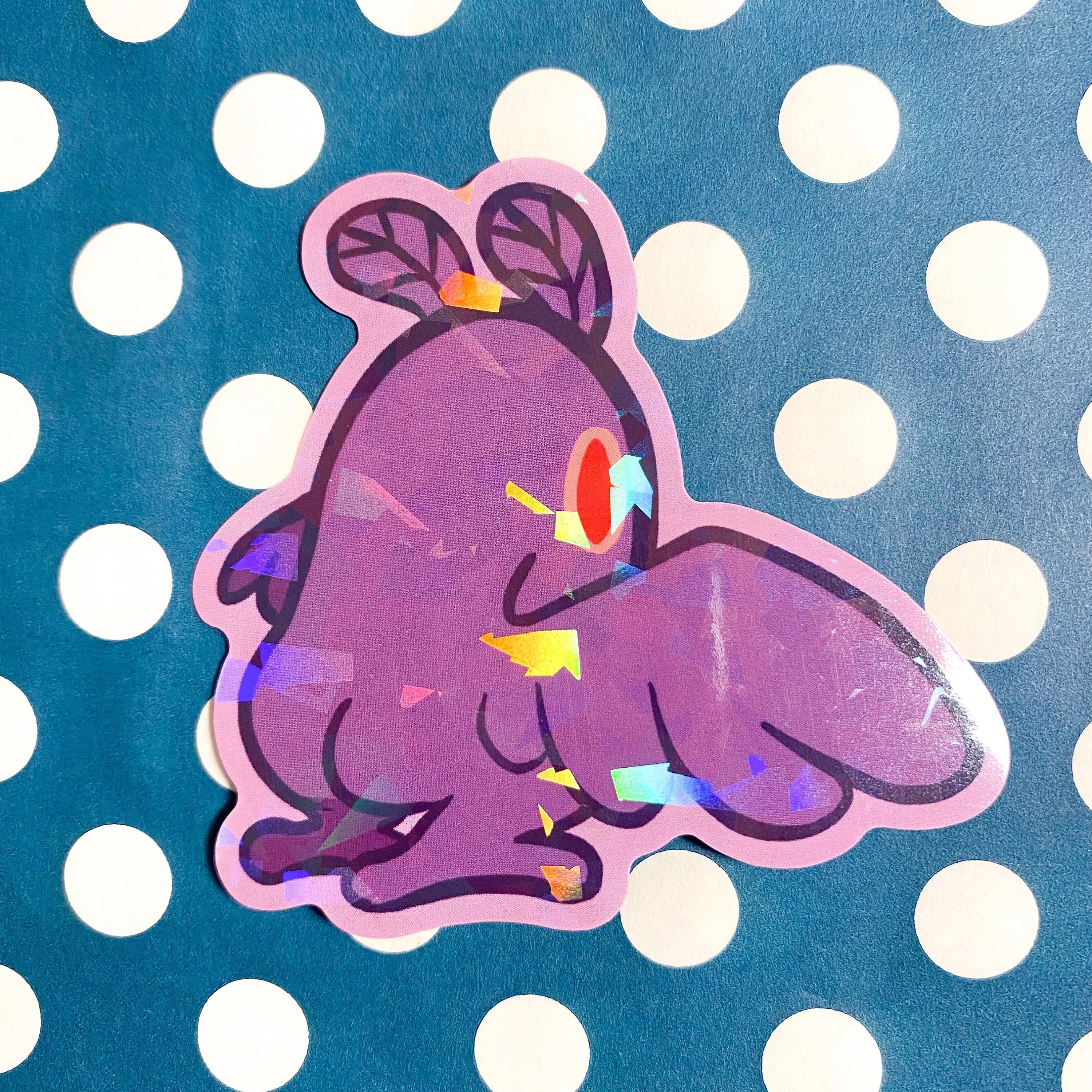 Mothman Booty Holo Stickers