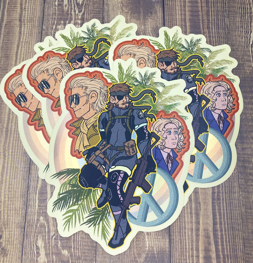 MGS: Peace Walker Big Sticker
