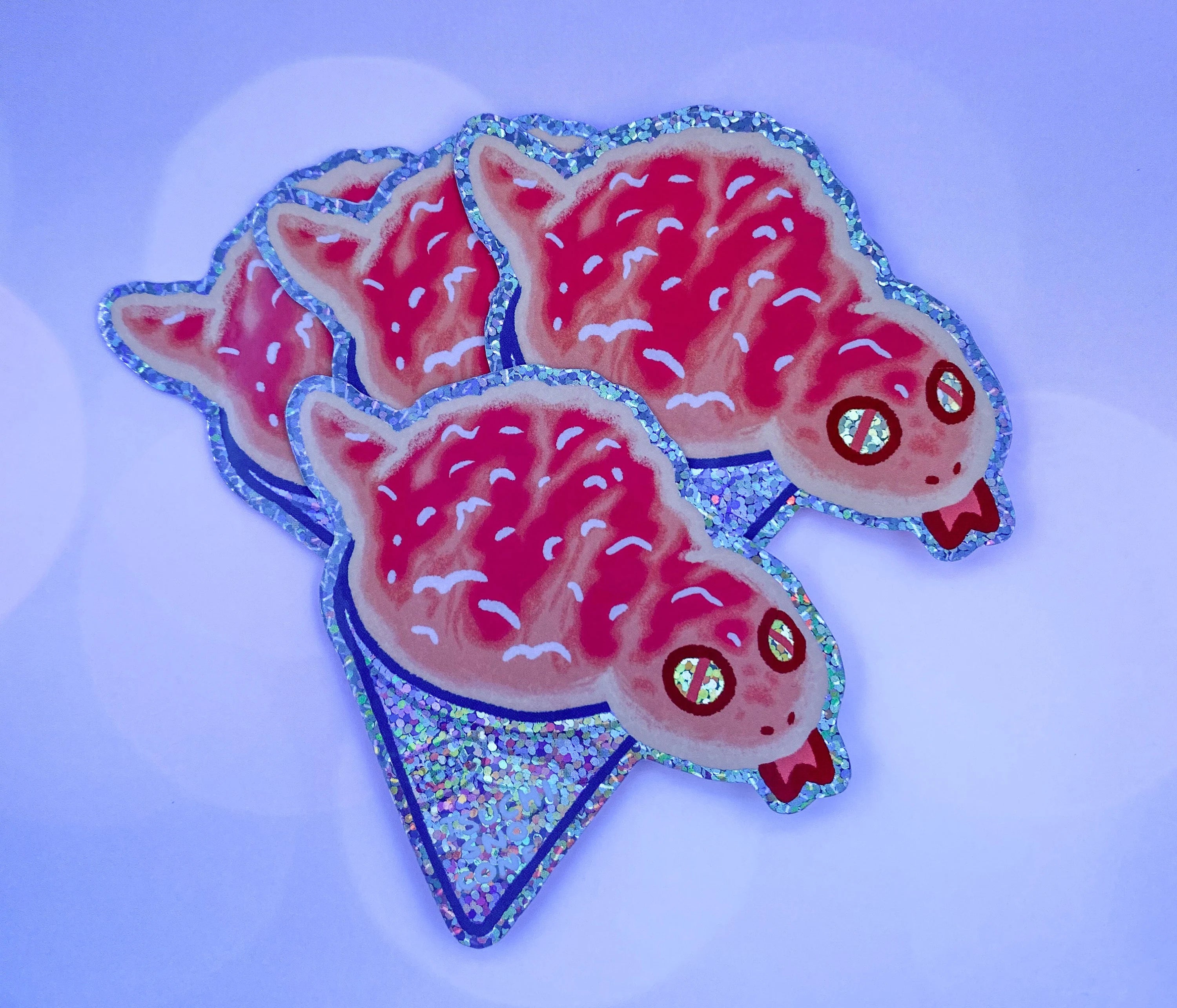 Cryptid Ice Cream Stickers