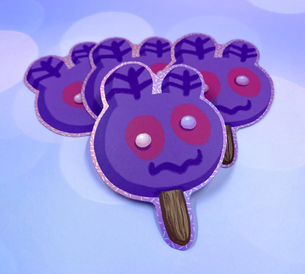 Cryptid Ice Cream Stickers