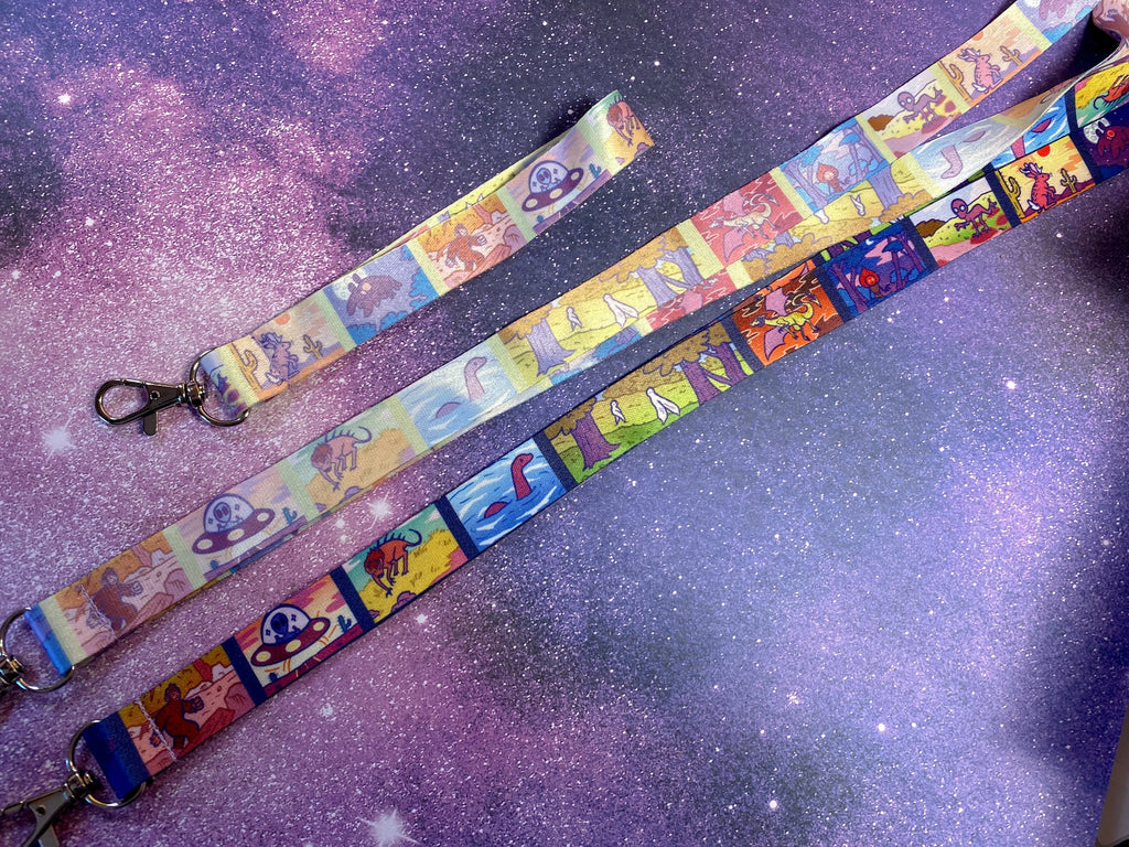 Cryptids Lanyards & Wrist Lanyards