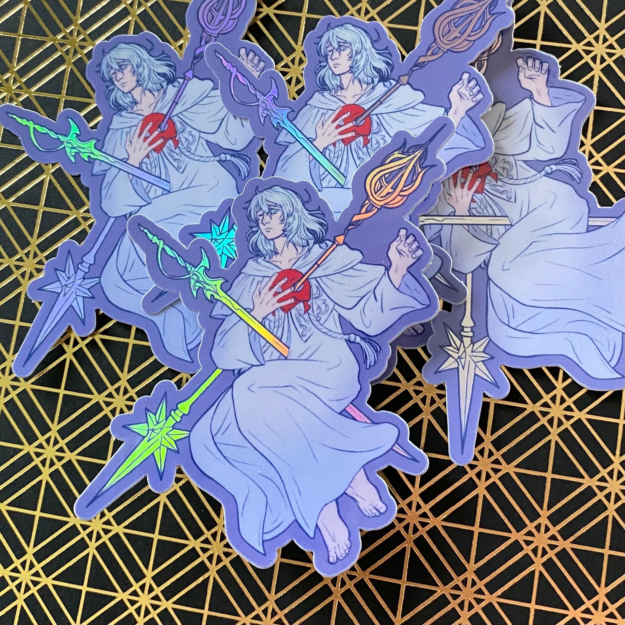 Themis Holo Stickers