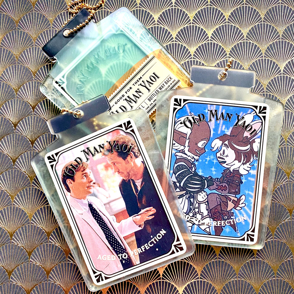 Old Man Yaoi Photocard Charm