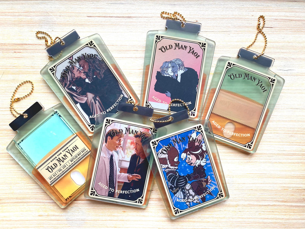Old Man Yaoi Photocard Charm
