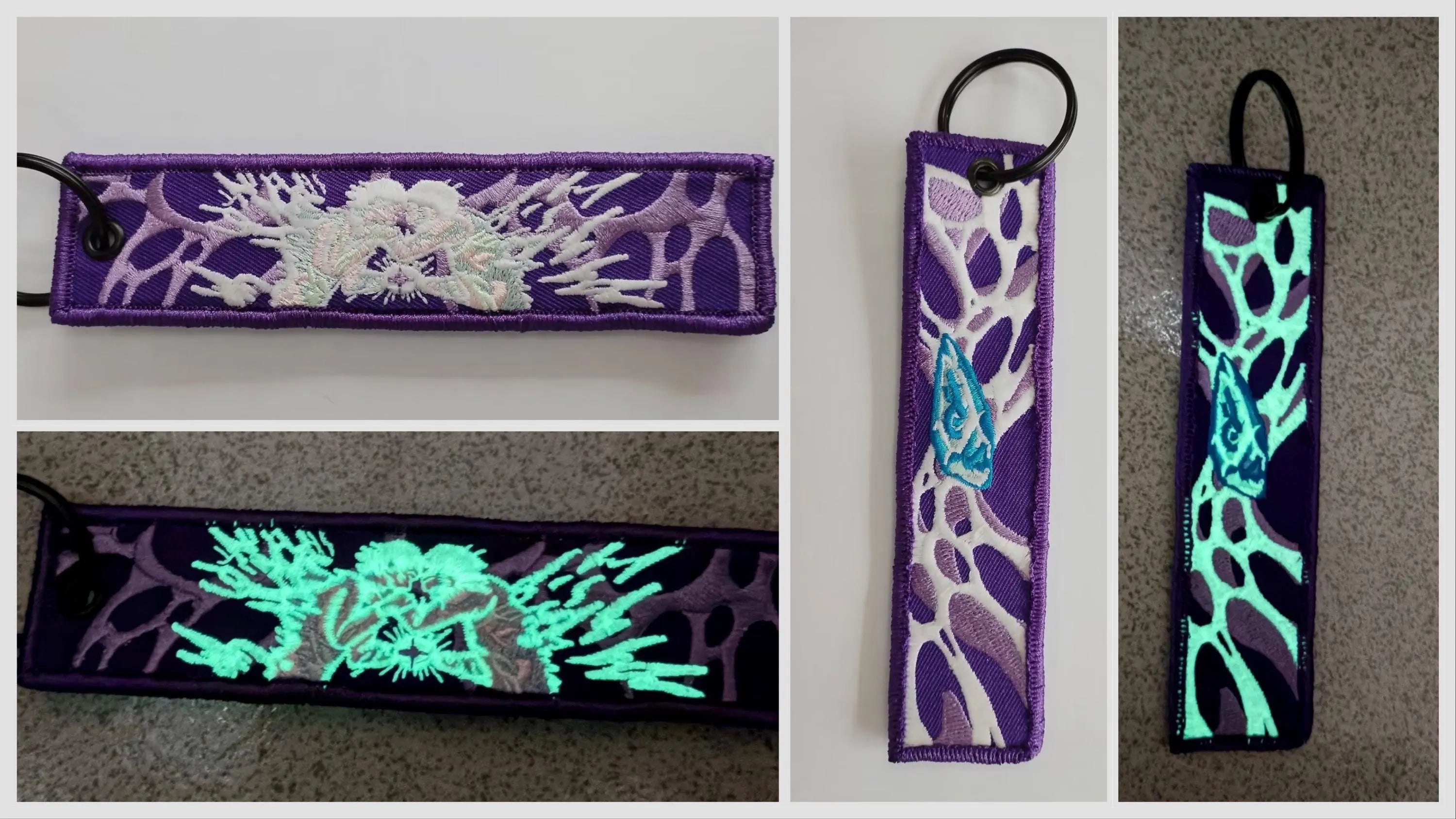 Jayvik Embroidered Key Tag