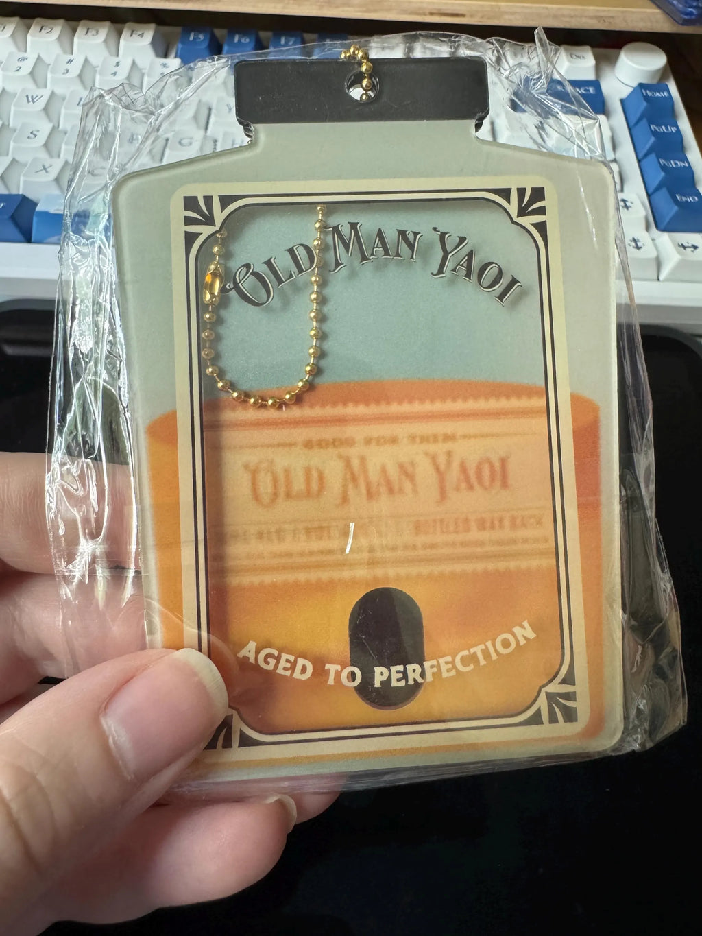 Old Man Yaoi Photocard Charm